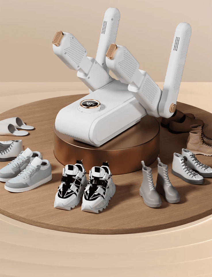 Elektryczna suszarka do butów z timerem – szybkie suszenie i eliminacja wilgoci!